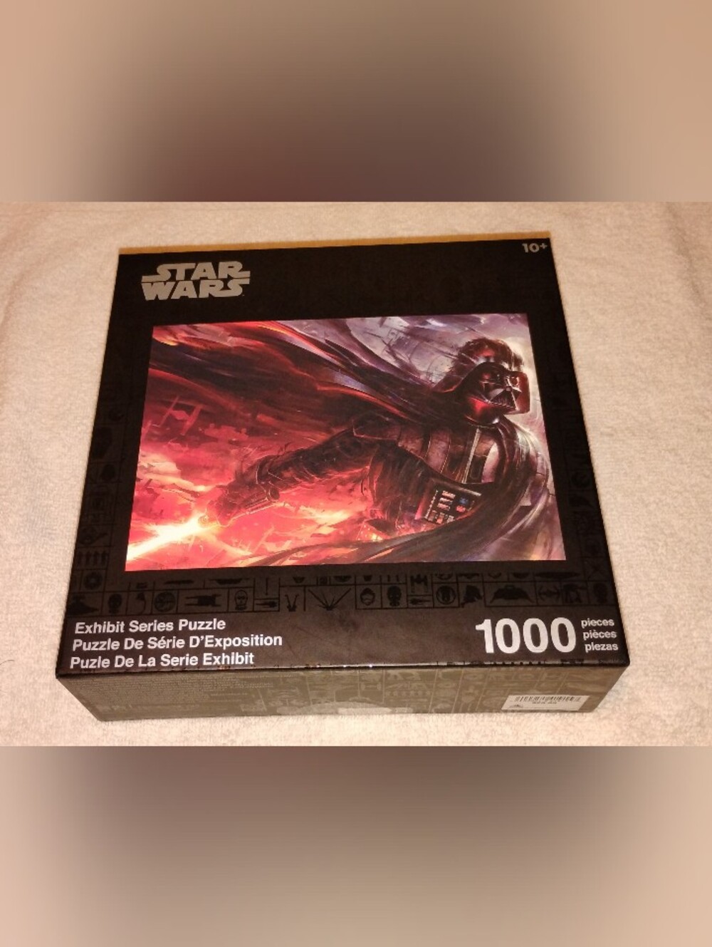Star Wars Puzzle Featuring Darth Vader Exhibit Series